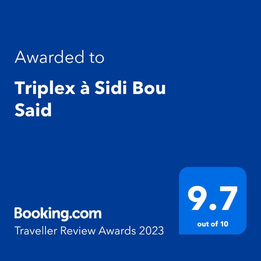 Triplex à Sidi Bou Said Exterior foto